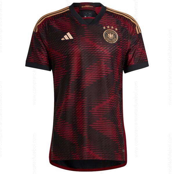 Camisa Alemanha Away Versão do jogador Camisas de futebol 2022